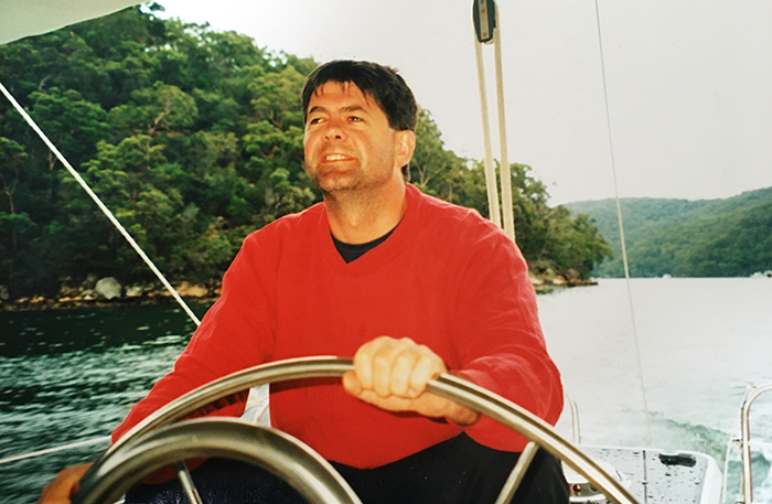 Greg Berryman on charter Hawkesbury River NSW