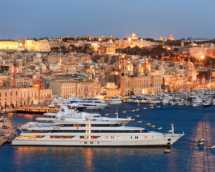 Valetta Malta Luxury boats